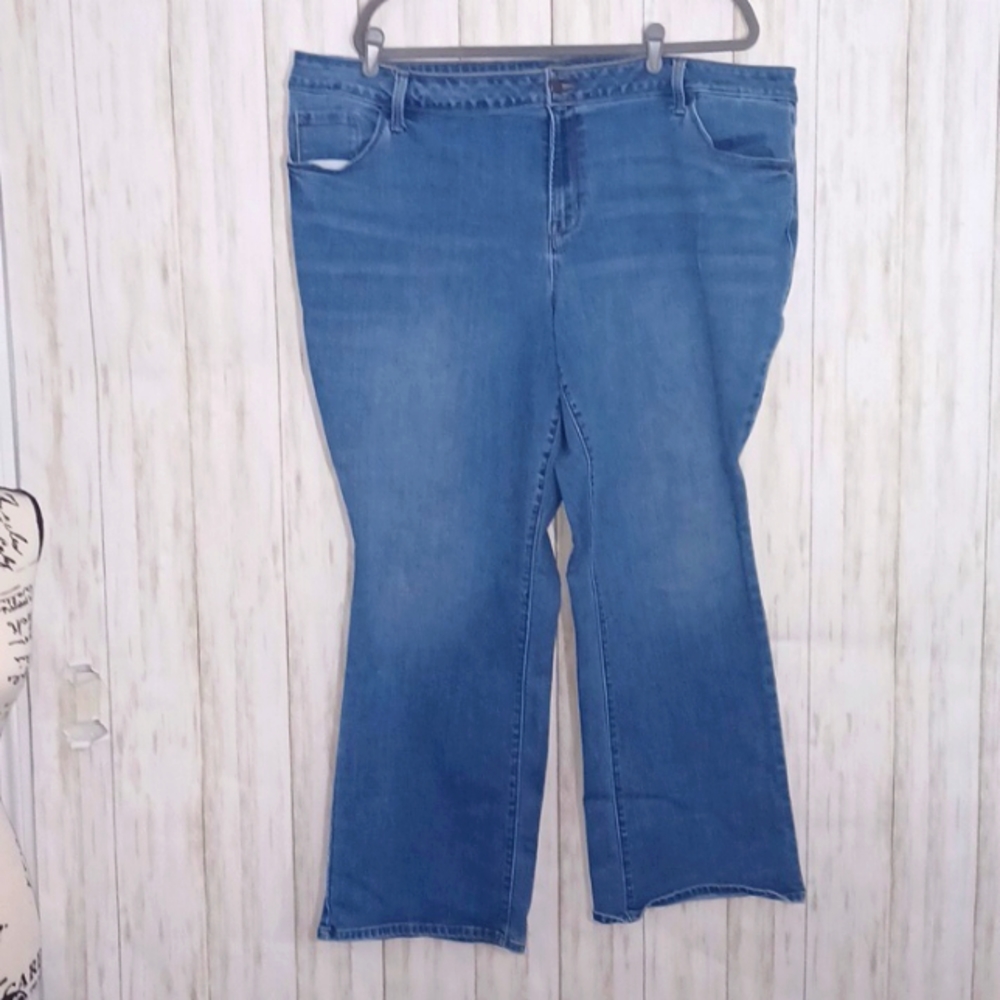 Size 24 Plus Old Navy Boot-Cut Jeans